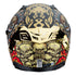 CASCO OBSIDIAN MICTLAN NEGRO DORADO MATE